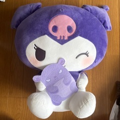 クロミちゃんぬいぐるみ　の画像