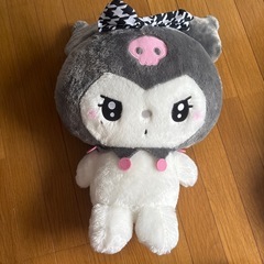クロミちゃんぬいぐるみ　の画像