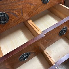 和小引き出し木製 ８引出し 良品　古民家にオススメ！！の画像