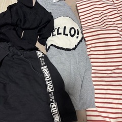 まとめ売り　冬服女の子120 130 小学生　女子 普段着　汚れありの画像