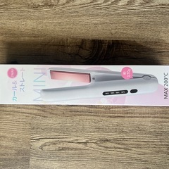 新品未使用ヘアアイロン コードレス 2way カール/ストレート の画像