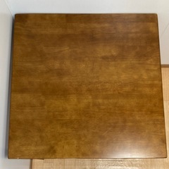 ニトリ　木製ダイニングテーブルの画像