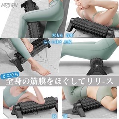 限定1名❣️ 新品未使用品✨️ フォームローラー 筋膜リリースローラー ストレッチポール 筋膜 ローラーの画像