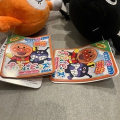 ドキンちゃん バイキンマンのぬいぐるみの画像