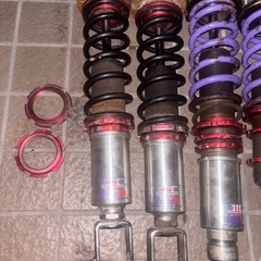 ek シビック　JIC MAGIC 車高調　 フルタップ　全長調整式　固着なし　ek2 ek3 ek4 ek9の画像
