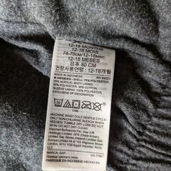 80サイズ　GAP アウターの画像
