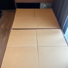 セミダブル　ベッドフレームの画像