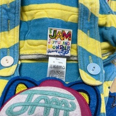 希少・JAM⭐️カラフルオーバーオール の画像