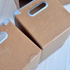 無印良品　MUJI パルプボード　収納ボックス　引き出しの画像