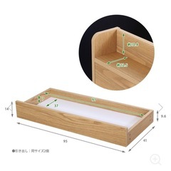 セミダブル　ベッドフレームの画像