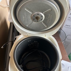 08年製 マイコン炊飯ジャー、型名 NS-WE10、柄名 WB ホワイトの画像