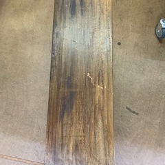 【中古家具】　木製ベンチ 幅99×奥行34×高さ45 (cm)の画像