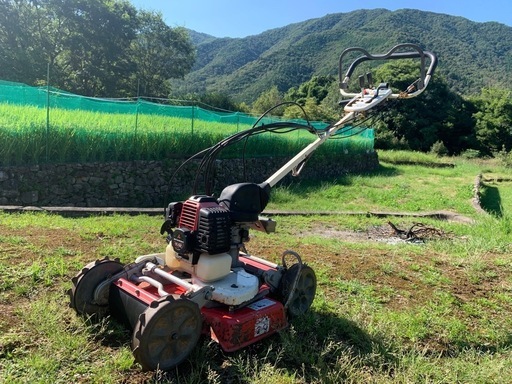 ⭐️実働　オーレック　スパイダーモア　4w  刈り刃ほぼ新品⭐️