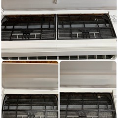 a(7488) Panasonic ルームエアコン 2021年製 CS-401DFL2-W パナソニック 4.0kw 14畳程度 8㎏ リモコン 直接引き取り歓迎 大阪 中古 の画像