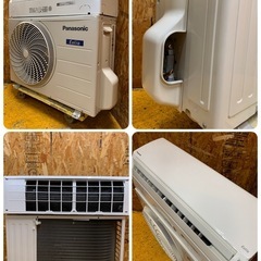 a(7488) Panasonic ルームエアコン 2021年製 CS-401DFL2-W パナソニック 4.0kw 14畳程度 8㎏ リモコン 直接引き取り歓迎 大阪 中古 の画像
