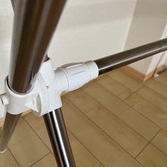 室内物干し竿 折りたたみの画像