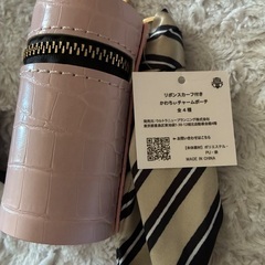 リボンスカーフ付きかわちぃチャームポーチセットの画像