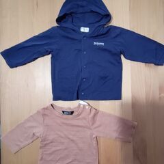 男の子　長袖90サイズセットの画像