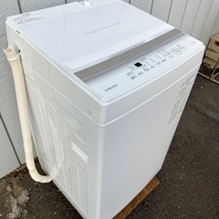美品■東芝 5.0kg 洗濯機 AW-5GA2 2023年製■TOSHIBA 1人用縦型洗濯機■Wシャワー洗浄 部屋干しモード スピードコースの画像
