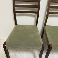 椅子　2脚　カバー取り外し可能の画像