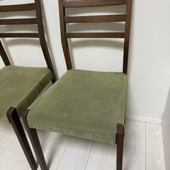 椅子　2脚　カバー取り外し可能の画像