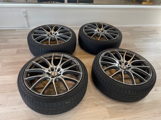 RAYZ レイズ　20インチ　5H タイヤ4本セット