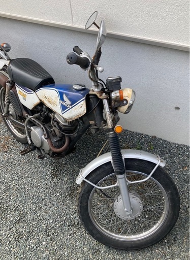 ベース　HONDA ホンダ TL50 バイアルス 50 （関連:　バイク オフロード トライアル ビンテージXR50 XLR125 CR CRM50 CRM125 CR80 TS TS50 TS125 ハスラー DT DT50 DT125 TL TL50 TL125 MR50 125） ベースHONDA ホンダ TL50 バイアルス 50 （関連:バイク オフロード