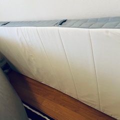 IKEA VESTMARKA ヴェストマルカ　ボンネルコイルマットレス, かため/ライトブルー, 90x200 ②の画像