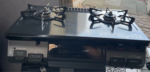 美品24年製　リンナイ　都市ガスコンロ　KSR670BKR GCT