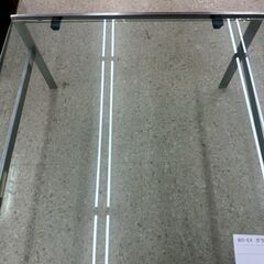 ★リユースのサカイ高崎店★TJ12823 BO-EX ガラステーブル  H30.5×D60×W60 クリーニング済みの画像