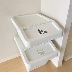 決まりました⭐️ゴミ箱セット🗑️ ペットボトル　缶の画像