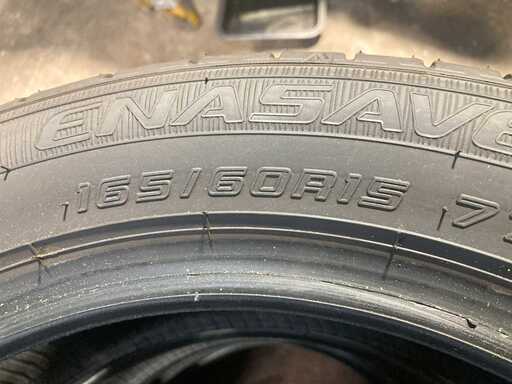 024年製　スズキ・ハスラー　夏タイヤ4本セット・165/60R15　交換工賃・エアバルブ交換・廃タイヤ処分料込み