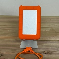 LaCie Rugged 外付けHDD 2TB USB-C 耐衝撃ケース付 動作確認済みの画像