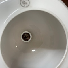 レトロ ガラス 乳白色 ペンダントライト ガラスシェード 電気傘 天井照明 照明   動作未確認の画像