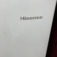安心の1年保証付。【Hisense 2ドア冷蔵庫　HR-B12E2W 2022年製　120L】取りに来れる方限定の画像