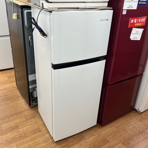 冷蔵庫 ハイセンス 2022年 120L HR-B12E2W キッチン家電 れいぞうこ