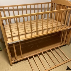サワベビー　ベビーベッドの画像