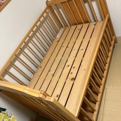 サワベビー　ベビーベッドの画像