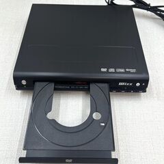 【B225】Wizz/コンパクトDVDプレーヤー/CDP-330B/リモコン/RC330/シーマ・ラボラトリー/通電確認済みの画像