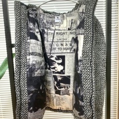 N.HOOLYWOOD × WILD THINGS コラボ 中綿ジャケット ツイード調 Lサイズ相当の画像