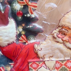 クリスマス飾り　サンタさん　リース　の画像