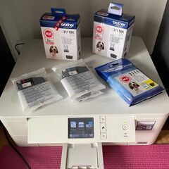 Brother DCP-J577N（動作良好）＋純正インク未開封9個セット　送料込みの画像