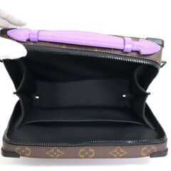 br3970tm【LOUIS VUITTON】ハンドルソフトトランク　モノグラムマカサー　M46264の画像