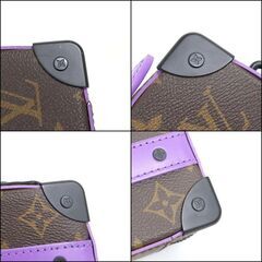 br3970tm【LOUIS VUITTON】ハンドルソフトトランク　モノグラムマカサー　M46264の画像
