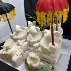バリの石像まとめ売り　　の画像