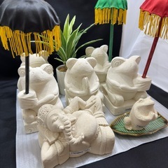 バリの石像まとめ売り　　の画像