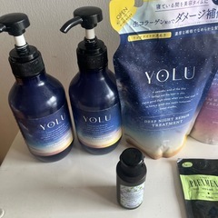 YOLU ヨル　シャンプー　トリートメント　　honey ボトル付き　おまけありの画像
