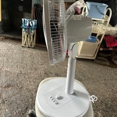 山善] 扇風機 リビング 押しボタンスイッチ 風量調節3段階 タイマー機能付き 換気 アイスグレー YLT-AG30E(IG)の画像