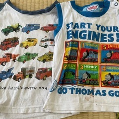 【95】10枚セット 男の子 Tシャツ トーマス 消防車の画像