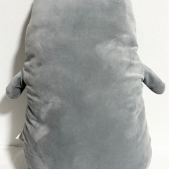 【美品】 fuwamochi animo ふわもち 抱きまくら くま グレー ぬいぐるみの画像